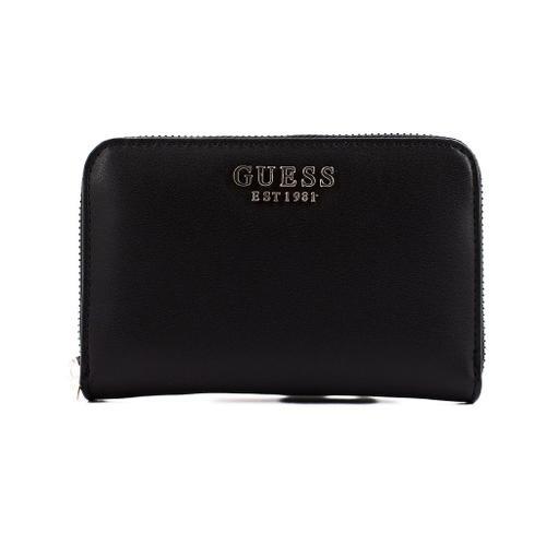 Guess LAUREL SLG MEDIUM ZIP Colour Noir on Productcaster.