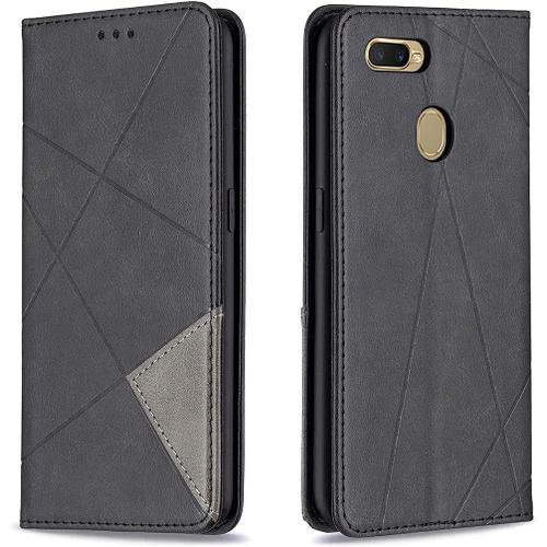 Coque Pour Oppo A12 / A7, Housse Portefeuille En Cuir Etui De Prote... on Productcaster.