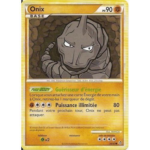 Onix Base - Heartgold Soulsilver Déchainement - 90 Pv 56/95 on Productcaster.