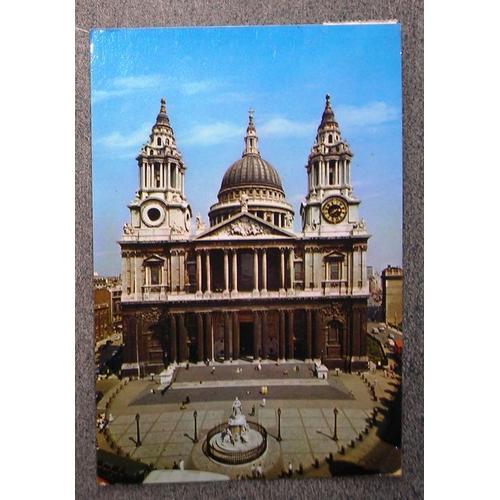 Carte Postale Écrite En 1963- The West Front,St Paul's Cathedral,Lo... on Productcaster.