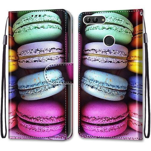 Coque Pour Huawei Enjoy 7s, Etui En Cuir Pu Portefeuille Housse Coq... on Productcaster.