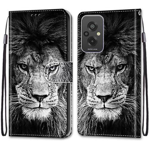 Coque Pour Xiaomi Redmi 11 Prime 4g, Etui En Cuir Pu Portefeuille H... on Productcaster.