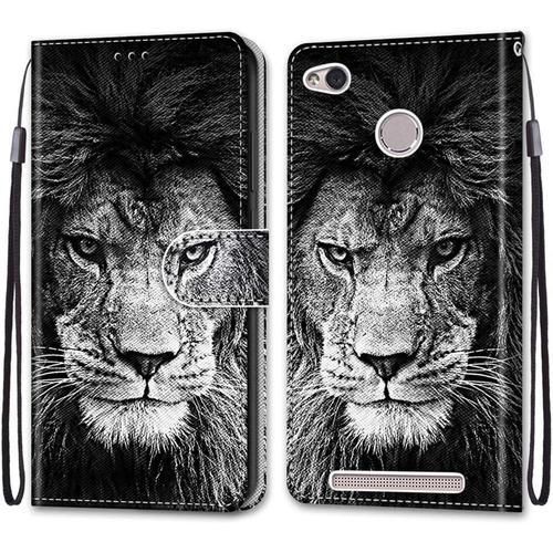 Coque Pour Xiaomi Redmi 3s, Etui En Cuir Pu Portefeuille Housse Coq... on Productcaster.