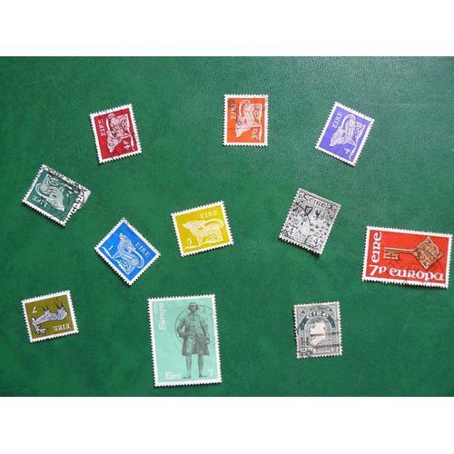 Lot De 11 Timbres Oblitérés D'irlande on Productcaster.