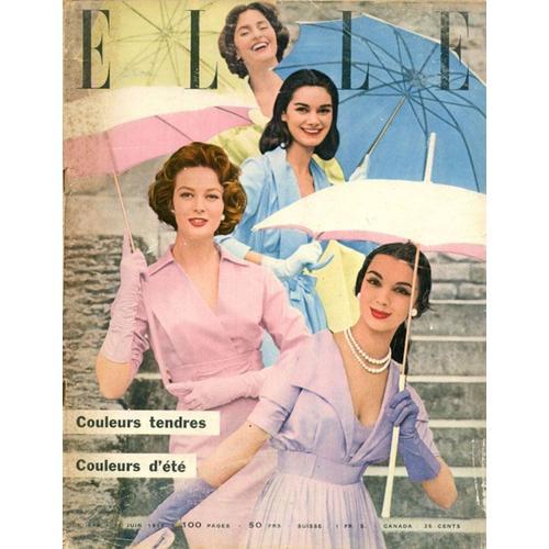 Magazine Elle Juin 1956 on Productcaster.