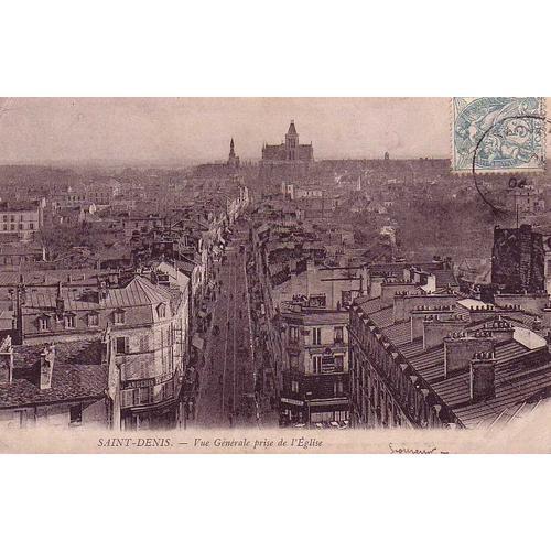 Saint Denis - Vue Générale Prise De Léglise - Carte Précurseur - Ob... on Productcaster.