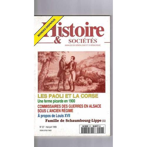 Histoire Et Sociétés N° 57 on Productcaster.