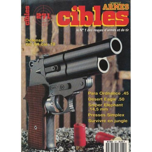 L'amateur D'armes Cibles N° 271 : D'éfense : Gc 54 Cal. 12 on Productcaster.