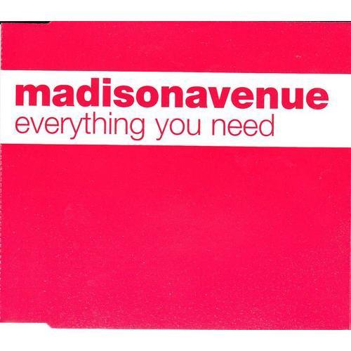 Madison Avenue : Everything You Need (Cd Maxi 3 Titres) on Productcaster.