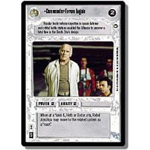 Commander Evram Lajaie - Star Wars Decipher - A New Hope on Productcaster.