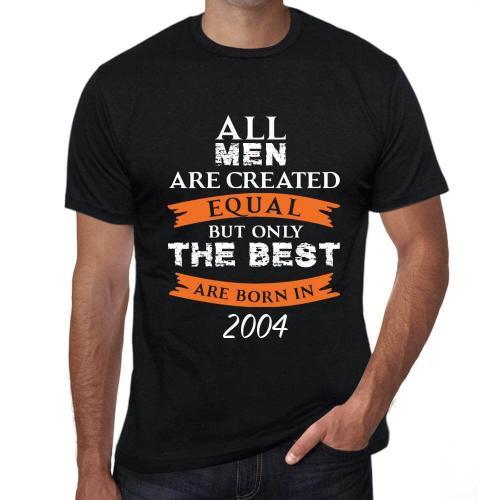 Homme Tee-Shirt - All Men Are Created Equal But Only The Best Are B... on Productcaster.