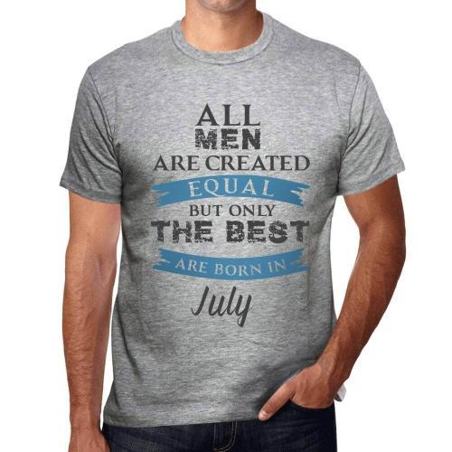 Homme Tee-Shirt - All Men Are Created Equal But Only The Best Are B... on Productcaster.