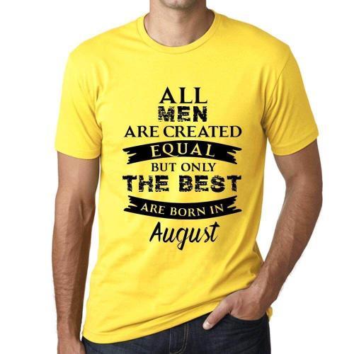 Homme Tee-Shirt - All Men Are Created Equal But Only The Best Are B... on Productcaster.