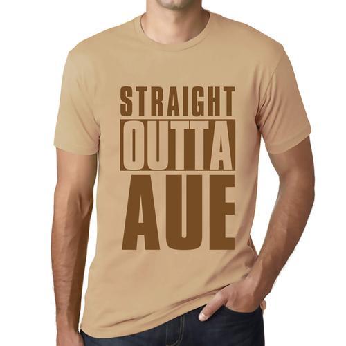 Homme Tee-Shirt Tout Droit Sorti De L'auberge - Straight Outta Aue ... on Productcaster.