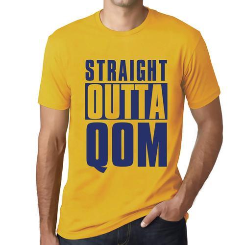 Homme Tee-Shirt Tout Droit Sorti De Qom - Straight Outta Qom - T-Sh... on Productcaster.