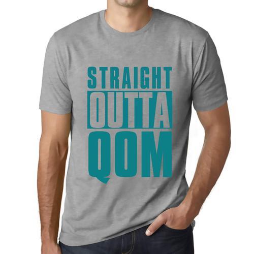 Homme Tee-Shirt Tout Droit Sorti De Qom - Straight Outta Qom - T-Sh... on Productcaster.