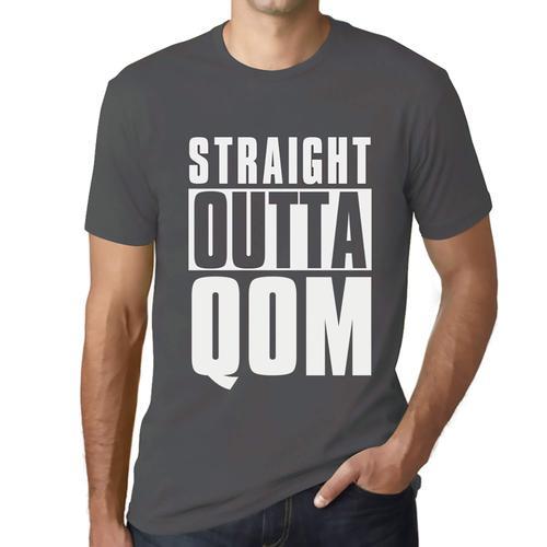 Homme Tee-Shirt Tout Droit Sorti De Qom - Straight Outta Qom - T-Sh... on Productcaster.