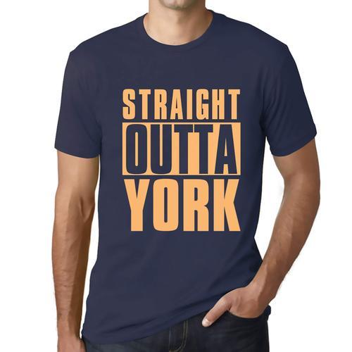 Homme Tee-Shirt Tout Droit Sorti De York - Straight Outta York - T-... on Productcaster.