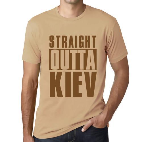 Homme Tee-Shirt Tout Droit Sorti De Kiev - Straight Outta Kiev - T-... on Productcaster.