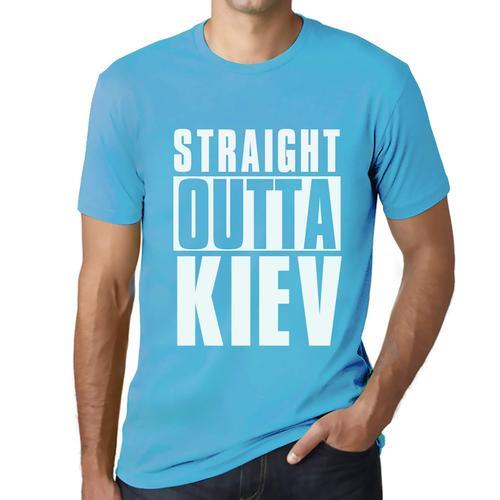 Homme Tee-Shirt Tout Droit Sorti De Kiev - Straight Outta Kiev - T-... on Productcaster.