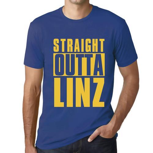 Homme Tee-Shirt Tout Droit Sorti De Linz - Straight Outta Linz - T-... on Productcaster.