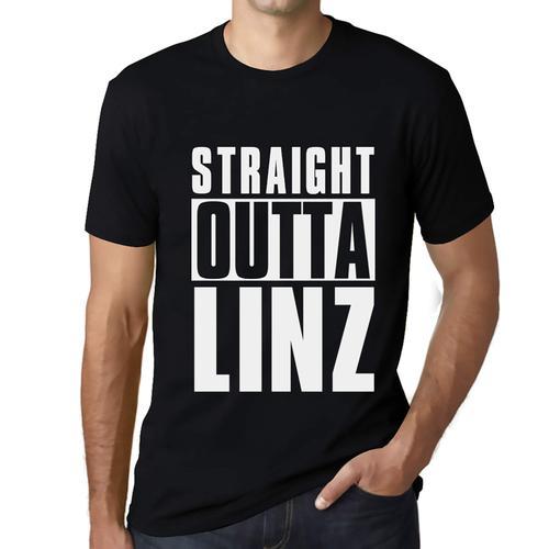 Homme Tee-Shirt Tout Droit Sorti De Linz - Straight Outta Linz - T-... on Productcaster.