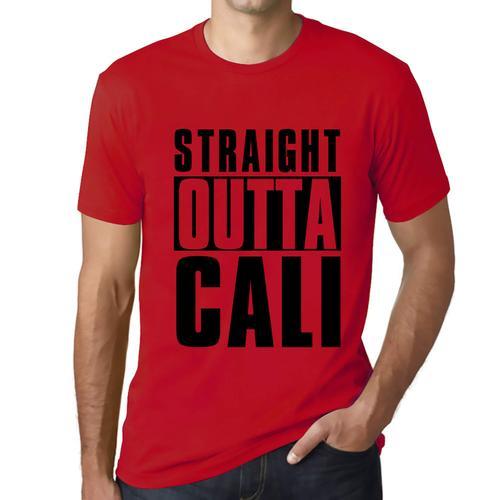 Homme Tee-Shirt Tout Droit Sorti De Cali - Straight Outta Cali - T-... on Productcaster.