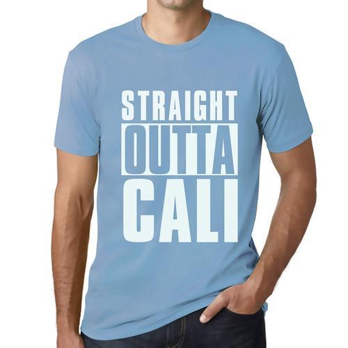 Homme Tee-Shirt Tout Droit Sorti De Cali - Straight Outta Cali - T-... on Productcaster.