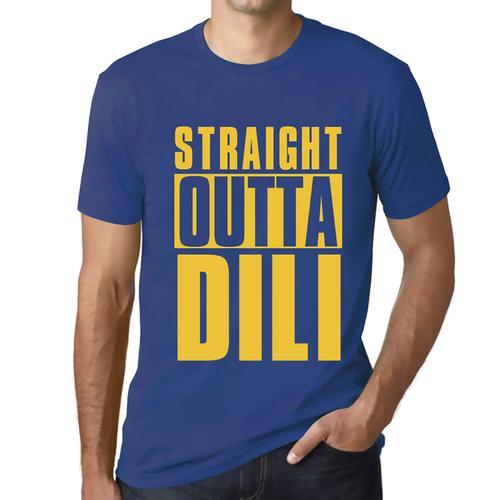 Homme Tee-Shirt Tout Droit Sorti De Dili - Straight Outta Dili - T-... on Productcaster.