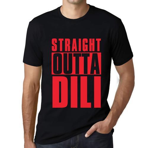 Homme Tee-Shirt Tout Droit Sorti De Dili - Straight Outta Dili - T-... on Productcaster.