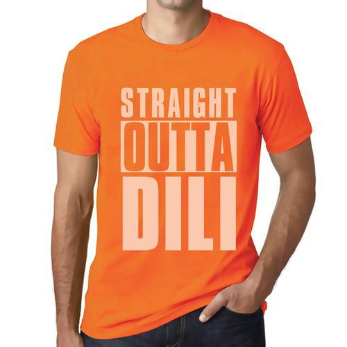 Homme Tee-Shirt Tout Droit Sorti De Dili - Straight Outta Dili - T-... on Productcaster.