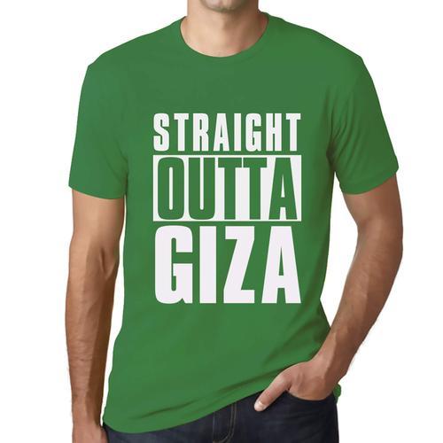 Homme Tee-Shirt Tout Droit Sorti De Gizeh - Straight Outta Giza - T... on Productcaster.