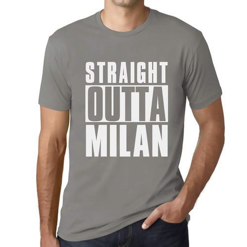 Homme Tee-Shirt Tout Droit Sorti De Milan - Straight Outta Milan - ... on Productcaster.