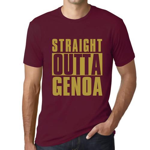 Homme Tee-Shirt Tout Droit Sorti De Gênes - Straight Outta Genoa - ... on Productcaster.