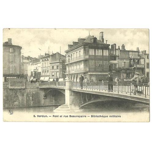 Verdun- Pont Et Rue Beaurepaire-Bibliotheque Militaire on Productcaster.