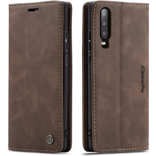 Coque Compatible Avec Huawei P30,Etui En Cuir Flip Housse Portefeui... on Productcaster.