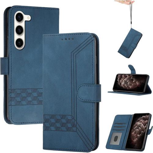 Coque Pour Samsung Galaxy S23 Plus,Portefeuille Etui Housse En Cuir... on Productcaster.