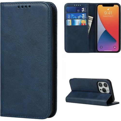 Coque Iphone 13 Pro Max,Flip Portefeuille Etui En Cuir,3 FentesFonc... on Productcaster.