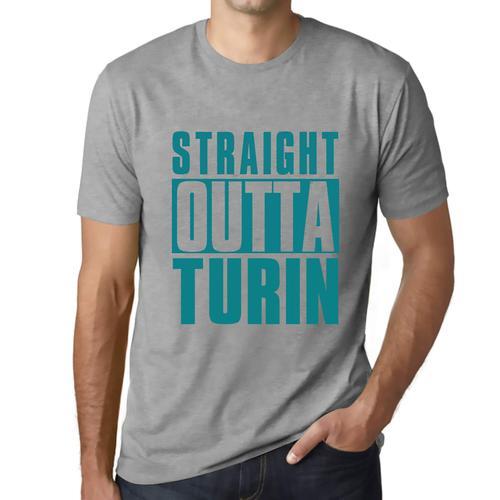 Homme Tee-Shirt Tout Droit Sorti De Turin - Straight Outta Turin - ... on Productcaster.