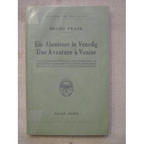 Une Aventure À Venise (Ein Abenteuer In Venedig) on Productcaster.