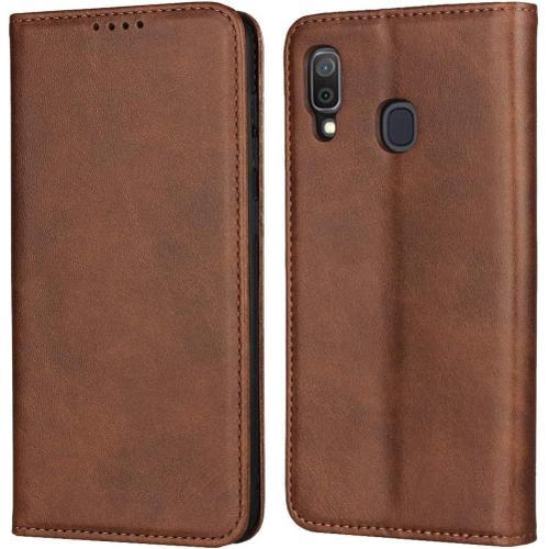 Coque Samsung Galaxy A20/A30,Flip Portefeuille Etui En Cuir,3 Fente... on Productcaster.