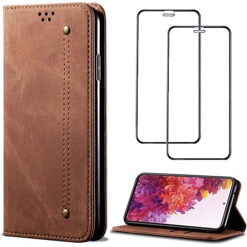 Coque Pour Oppo A58 (4g) Etui Flip Case Portefeuille Cuir Pochette ... on Productcaster.