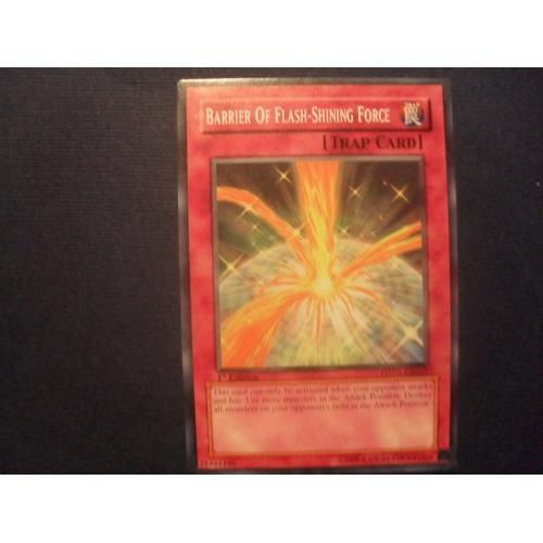 Yu Gi Oh, Barrier Of Flash-Shining Force , Fotb-En055, 1ere Édition... on Productcaster.