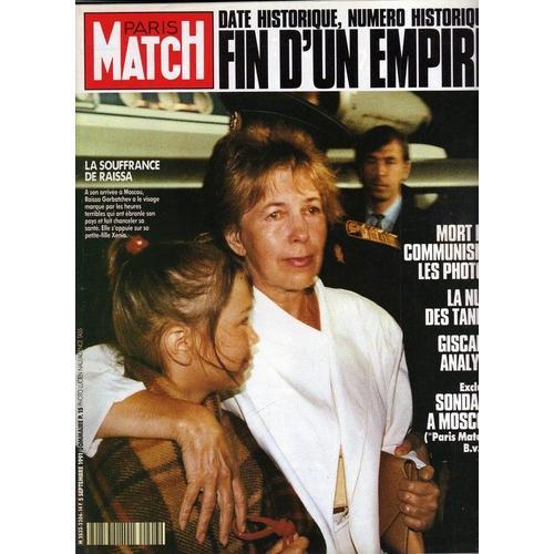 Paris Match N°2206 Du 05 Septembre 1991 on Productcaster.