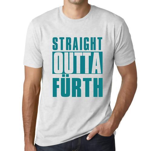 Homme Tee-Shirt Tout Droit Sorti De Fürth - Straight Outta Fürth - ... on Productcaster.