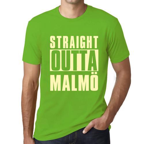 Homme Tee-Shirt Tout Droit Sorti De Malmö - Straight Outta Malmö - ... on Productcaster.