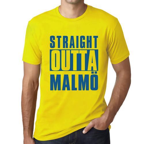 Homme Tee-Shirt Tout Droit Sorti De Malmö - Straight Outta Malmö - ... on Productcaster.