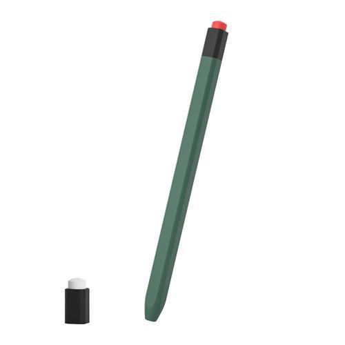 Coque Apple Pencil 1 Protection Stylet Silicone Vert Foncé on Productcaster.