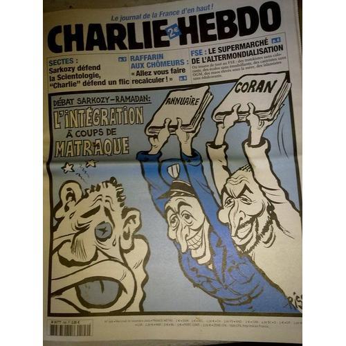 Charlie Hebdo N° 596 : L'intégration À Coup De Matraque on Productcaster.