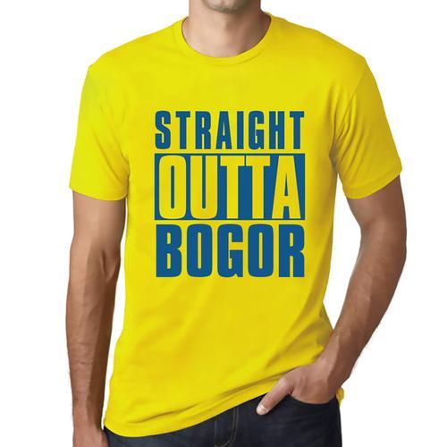 Homme Tee-Shirt Tout Droit Sorti De Bogor - Straight Outta Bogor - ... on Productcaster.